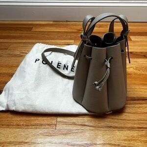 Polene Numero Huit Mini in Taupe